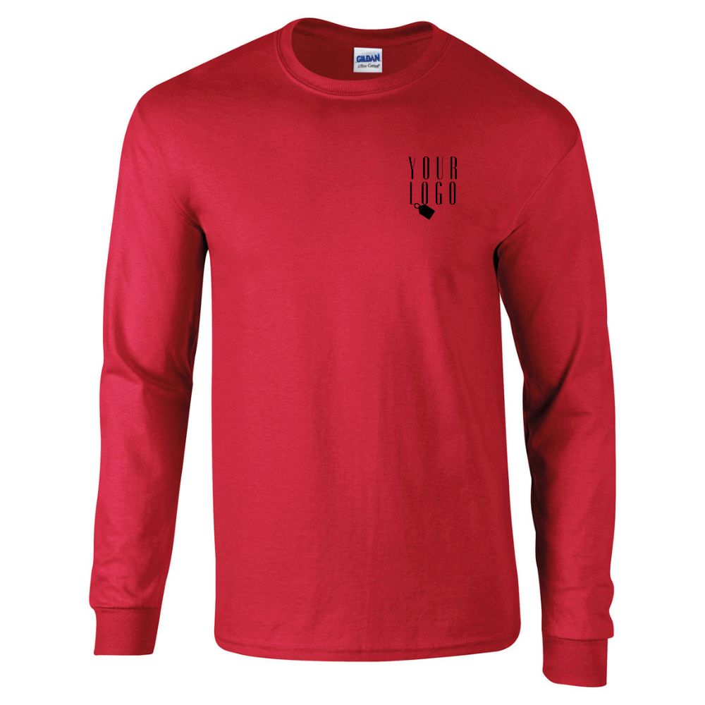 Gildan Unisex Long Sleeve T-shirt With Cuffs