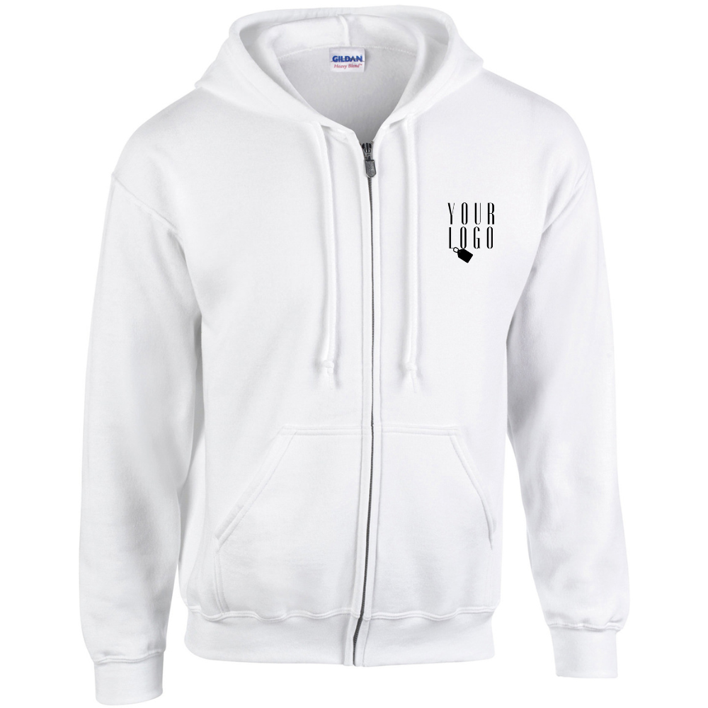 Gildan Unisex Zip Up Hoodie