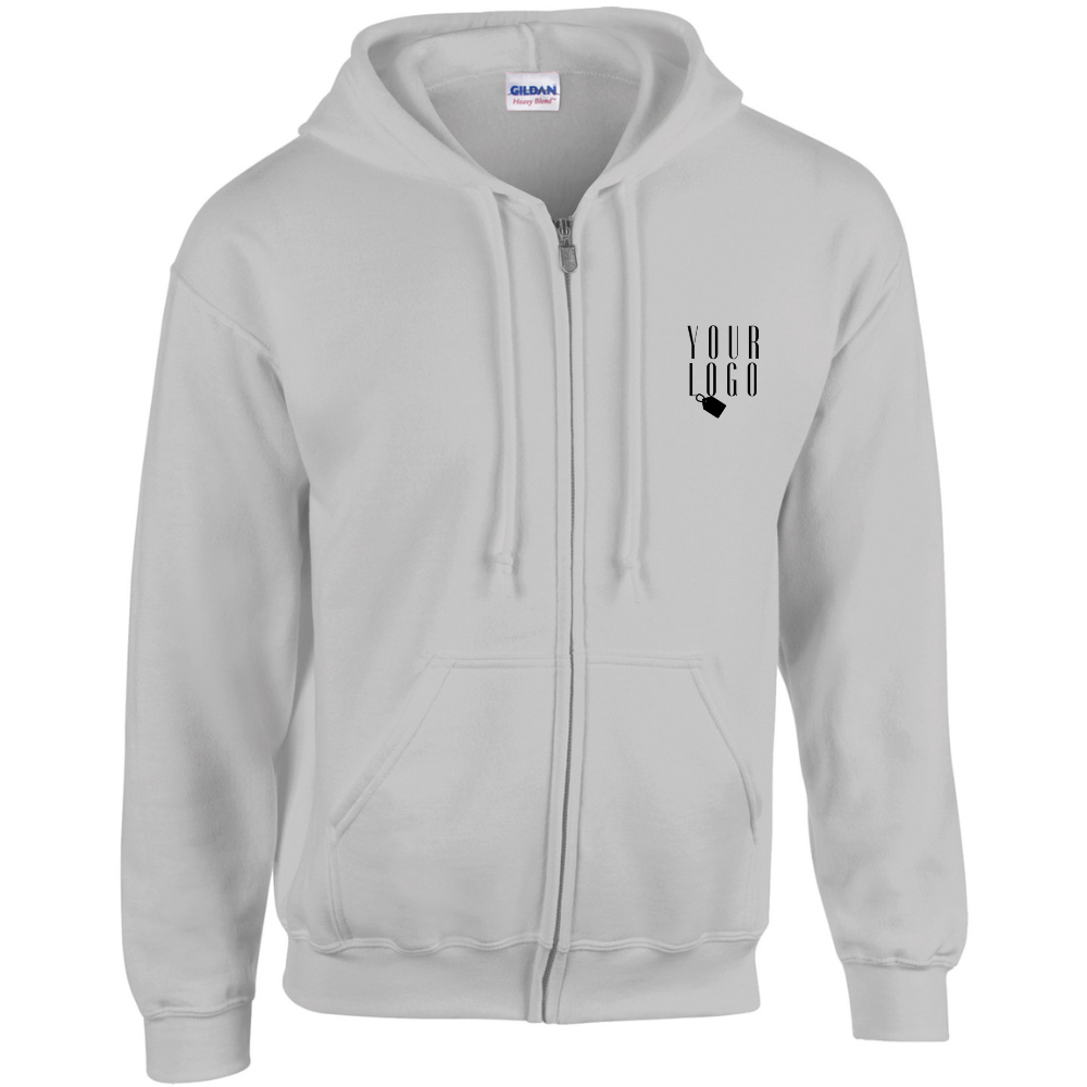 Gildan Unisex Zip Up Hoodie