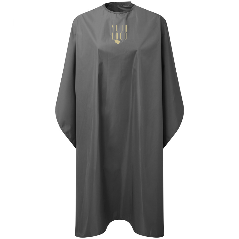 Custom hair salon gown cape workwear tailored to match the salon&